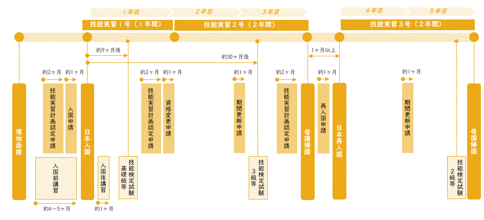 受入スケジュール